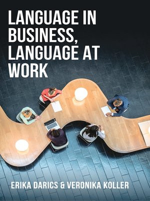 cover image of Language in Business, Language at Work